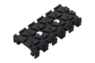 Langdon Skunkworx black Labyrinth Picatinny Rail Covers protect 2.75" of rail